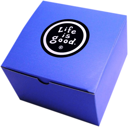 Foil-stamped gift box